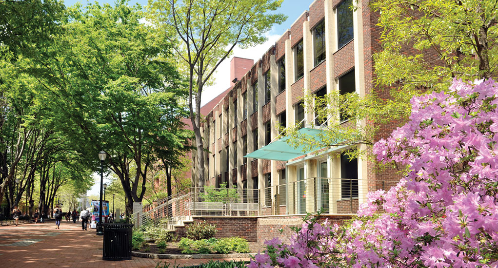 Front of Caster Building