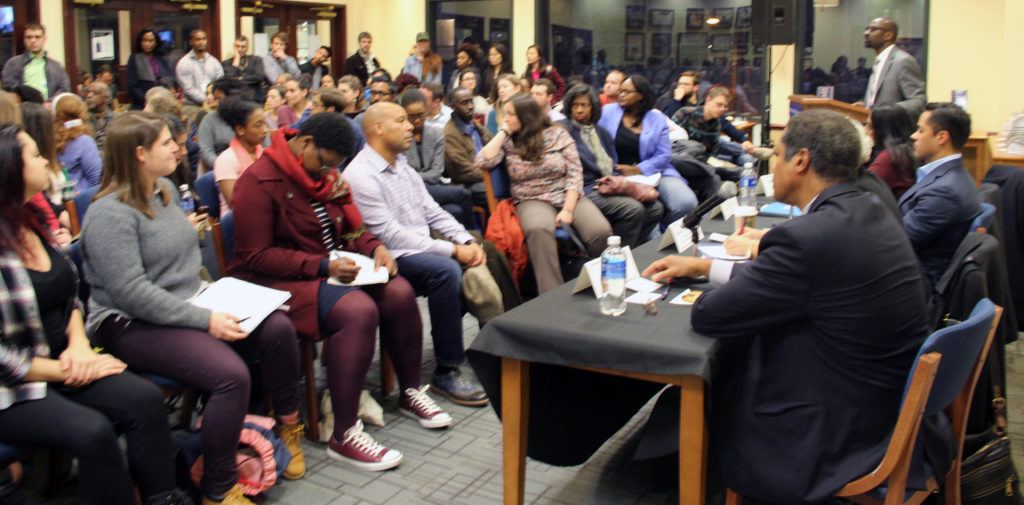 Audience & speakers at SP2 Penn Top 10 event