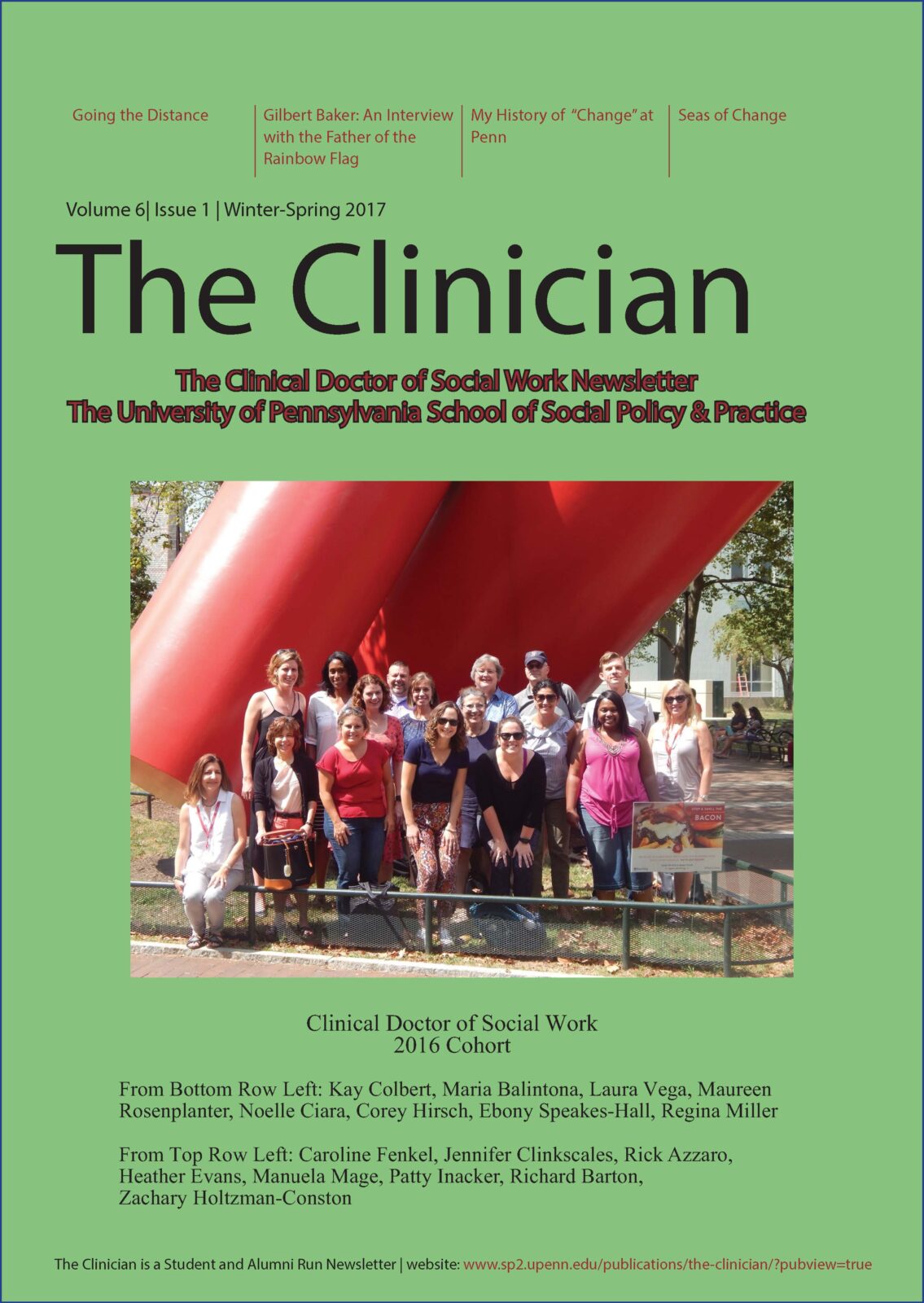 Page 1 of the Clinician Volume 6: Issue 1