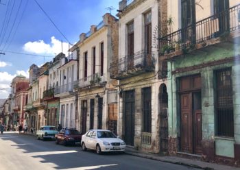 An image of Havana, Cuba taken by student Carrie O’Shaughnessy 