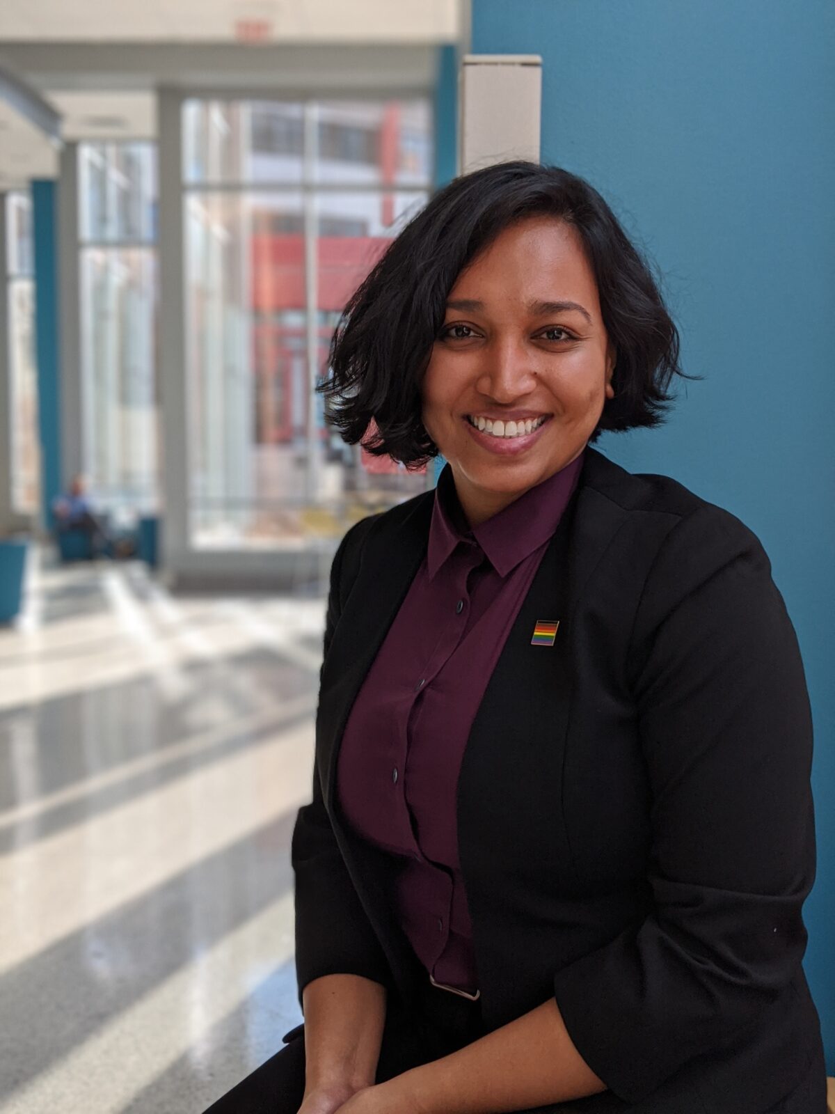 Sayeeda Rashid leverages her position as a recent School of Social Policy & Practice graduate to work for social change in Philadelphia’s Office of LGBT Affairs. (Image: Philadelphia Mayor’s Office)