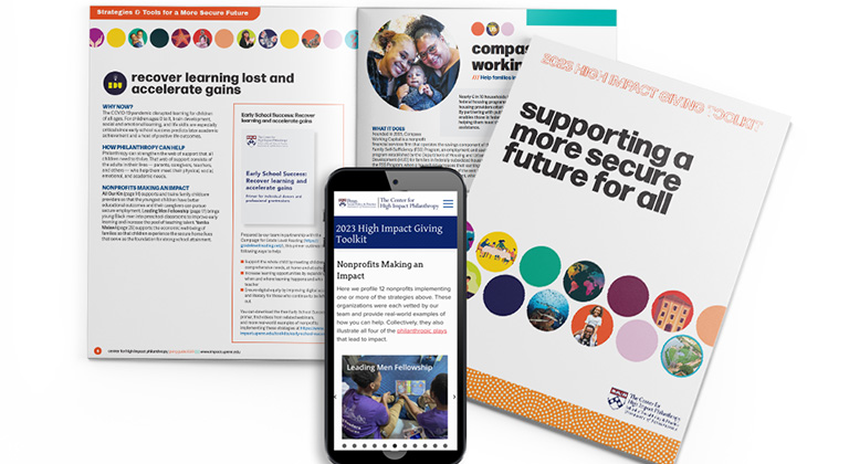 CHIP’s 2023 High Impact Giving Toolkit supports a more secure future for all