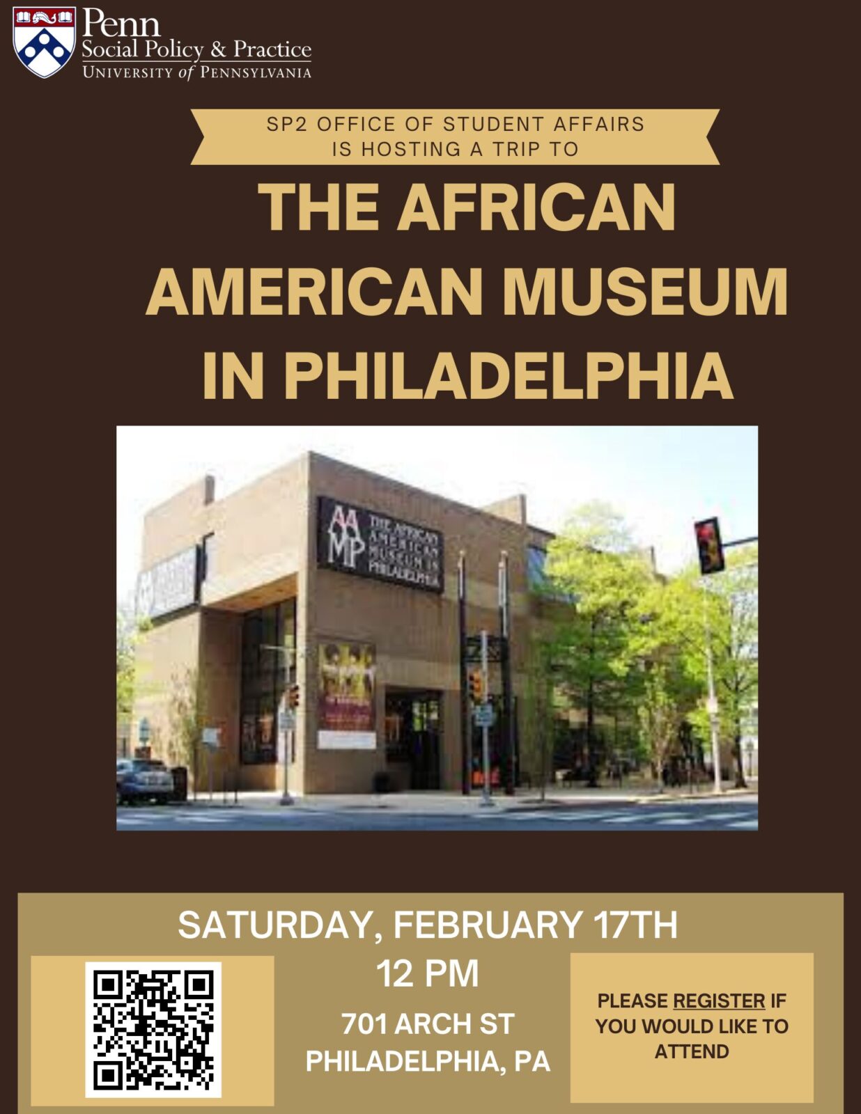 African American Museum Flyer