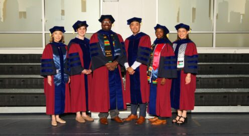 PhD class photo