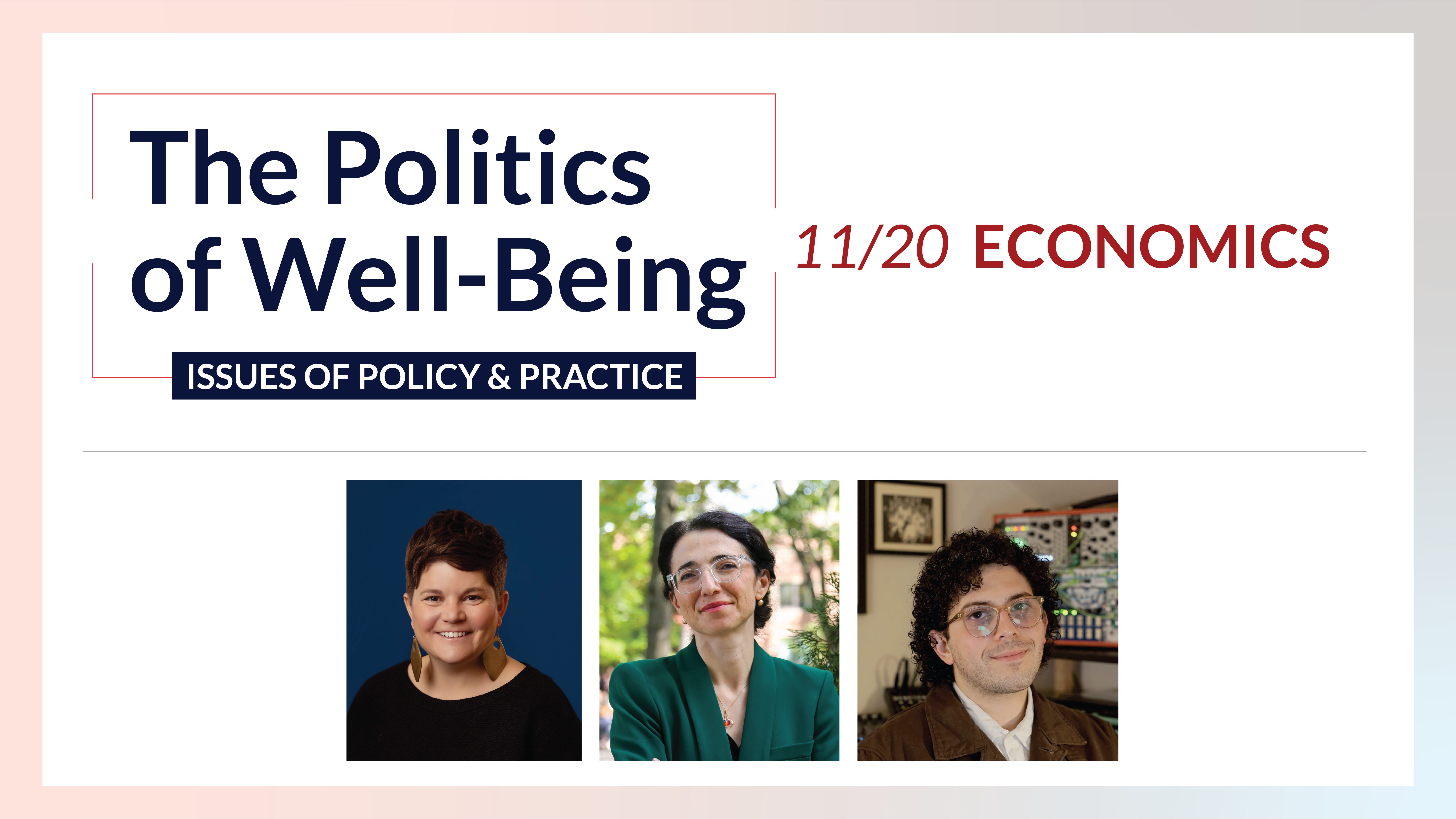 The Politics Of Well Being Economics.1 The Politics Of Well Being Economics.1