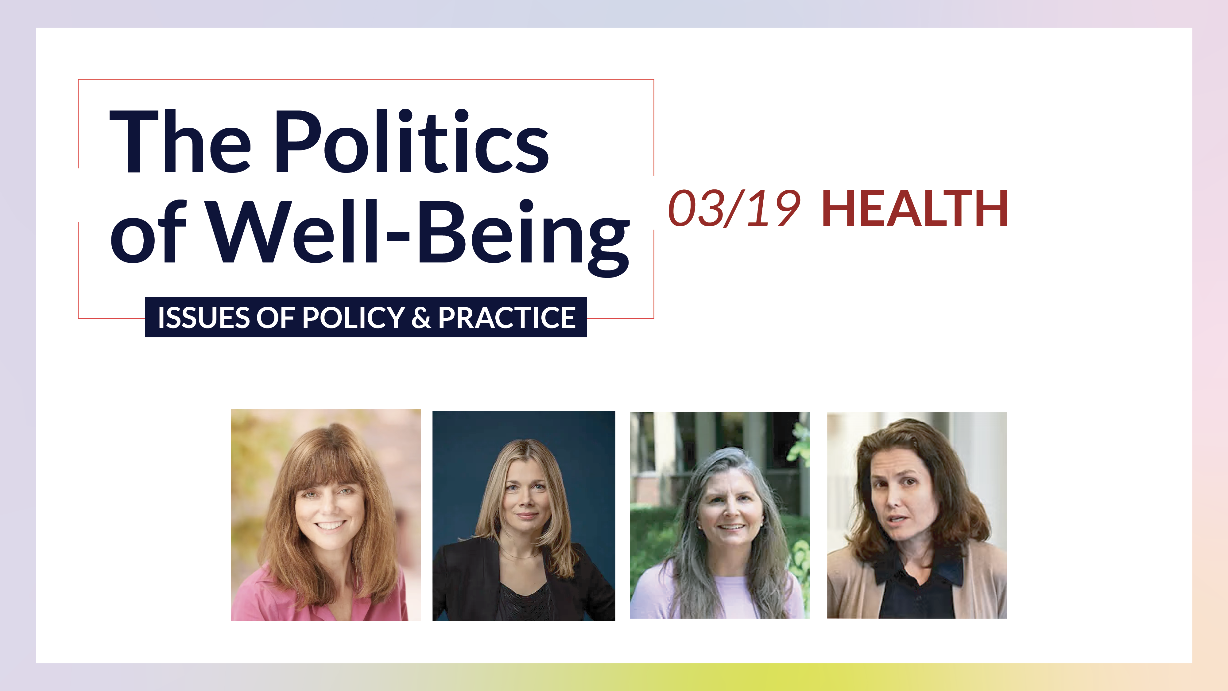 The Politics Of Well Being Health