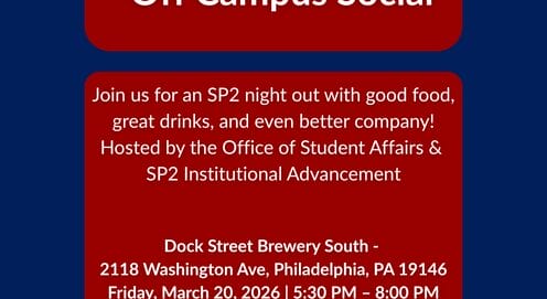Off Campus Social Graphic that reads 
